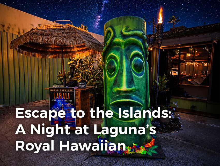 A Tiki Restaurant Escape in Laguna Beach